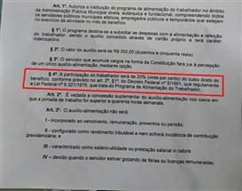 Na prática, vale-alimentação que Ulisses Maia quer conceder a servidores será de R$ 200